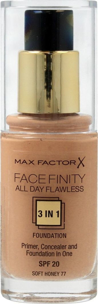 MAX FACTOR Facefinity All Day Flawless 3in1 Foundation SPF20 42 Ivory 30ml
