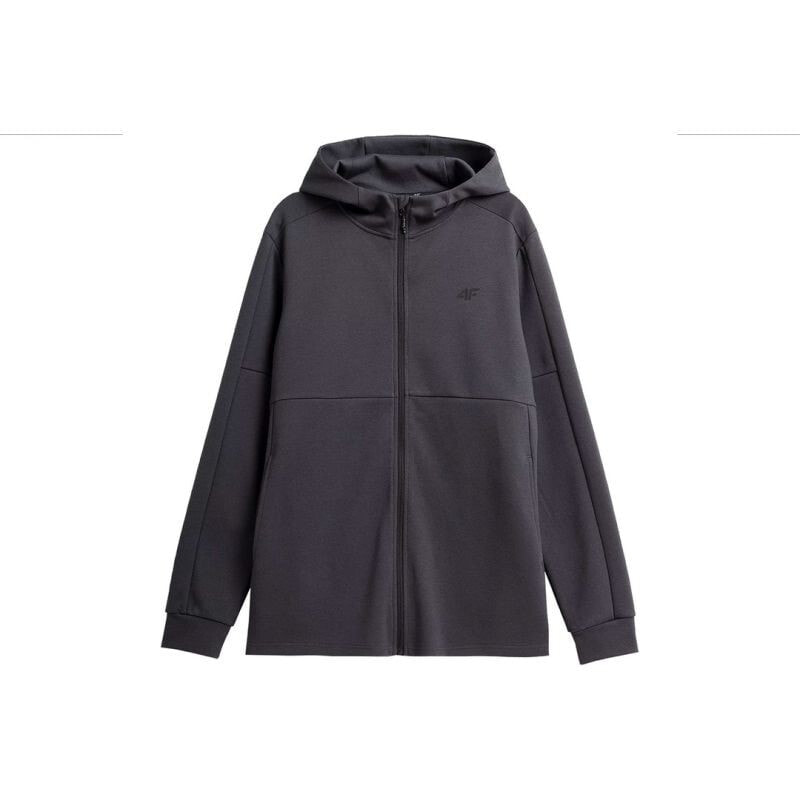 Мужская толстовка большого размера 4F M sweatshirt H4Z21-BLM010 gray