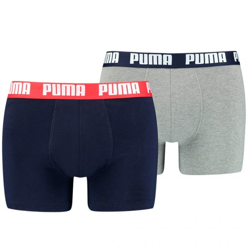 Трусы боксеры мужские 2 пары  	Puma Basic Boxer 2P M 906823 35