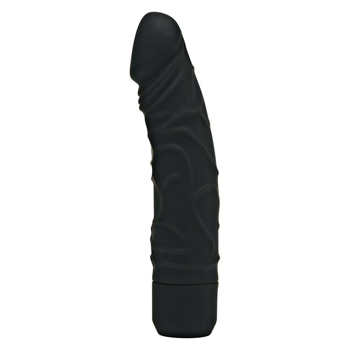 Classic Original Vibrator Black Get Real by Toyjoy Black Cream