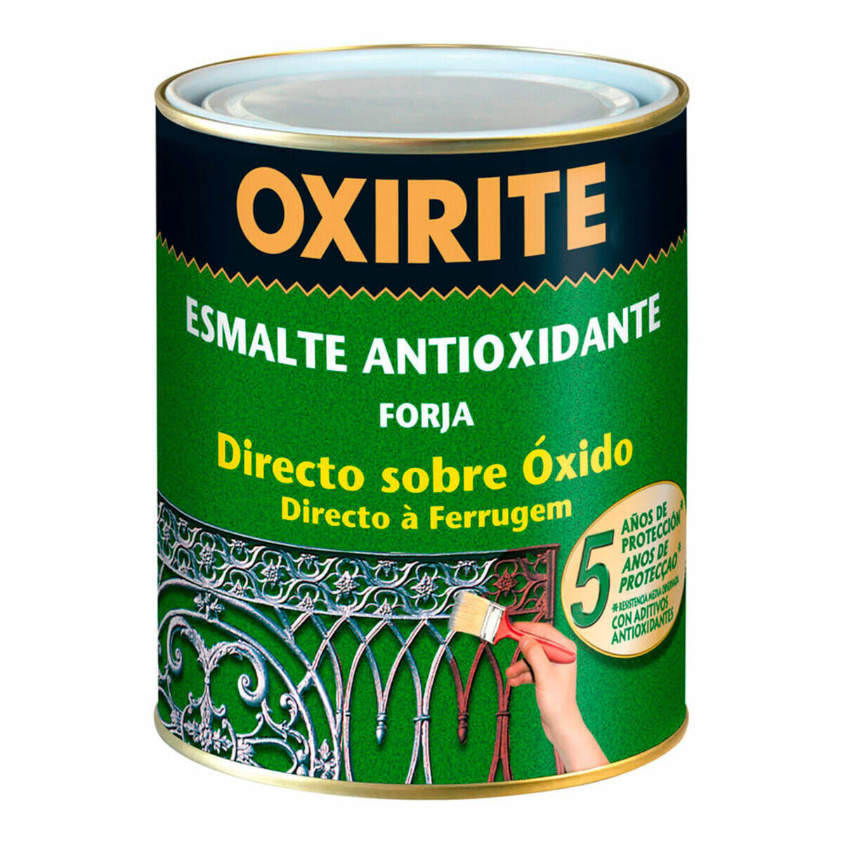 Антиоксидантная эмаль OXIRITE 5397897 Чёрный 4 L