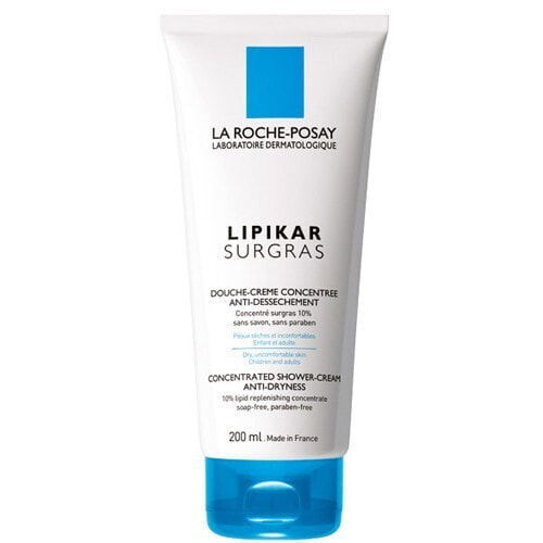 Moisturizing shower gel for dry skin Lipikar Surgras