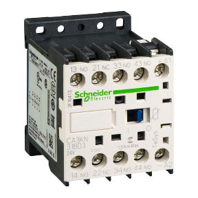 Schneider Electric CA3KN31BD3 электрическое реле Черный, Белый