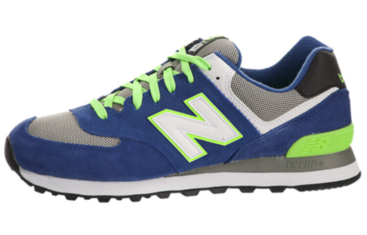 New Balance NB 574 Back Pack 运动 防滑减震耐磨 低帮 跑步鞋 男女同款 蓝白绿 / Кроссовки New Balance NB 574 Back Pack ML574CBG