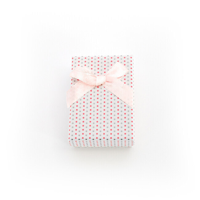 Gift box with colored polka dots KP5-8
