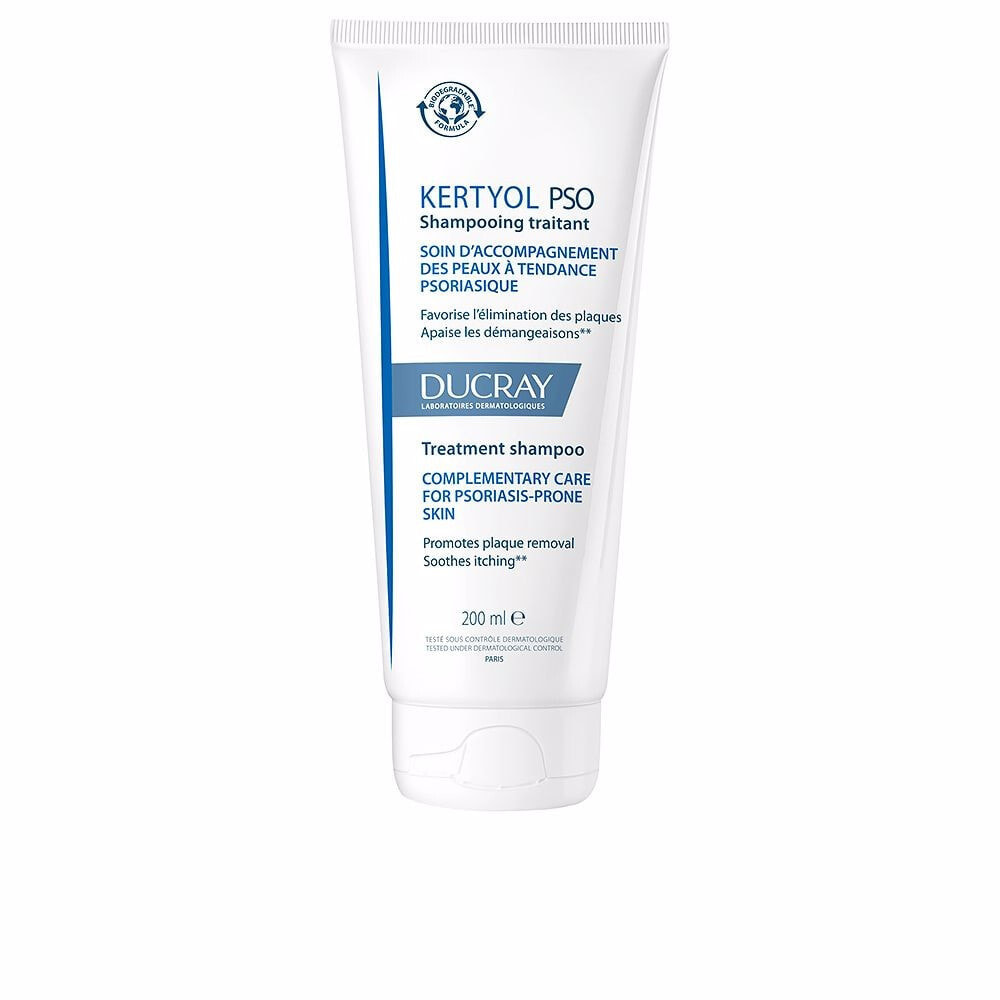 Ducray Kertyol P.S.O. Treatment Shampoo Восстанавливающий шампунь для пссориатической кожи 200 мл