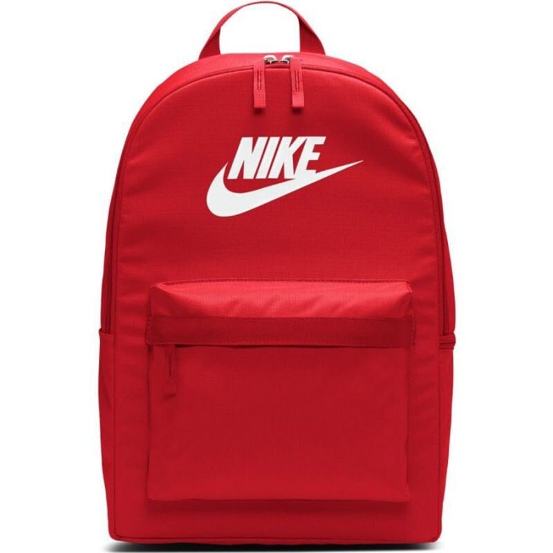 Рюкзак унисекс Nike Heritage 2.0 Backpack BA5879-658 красный с логотипом