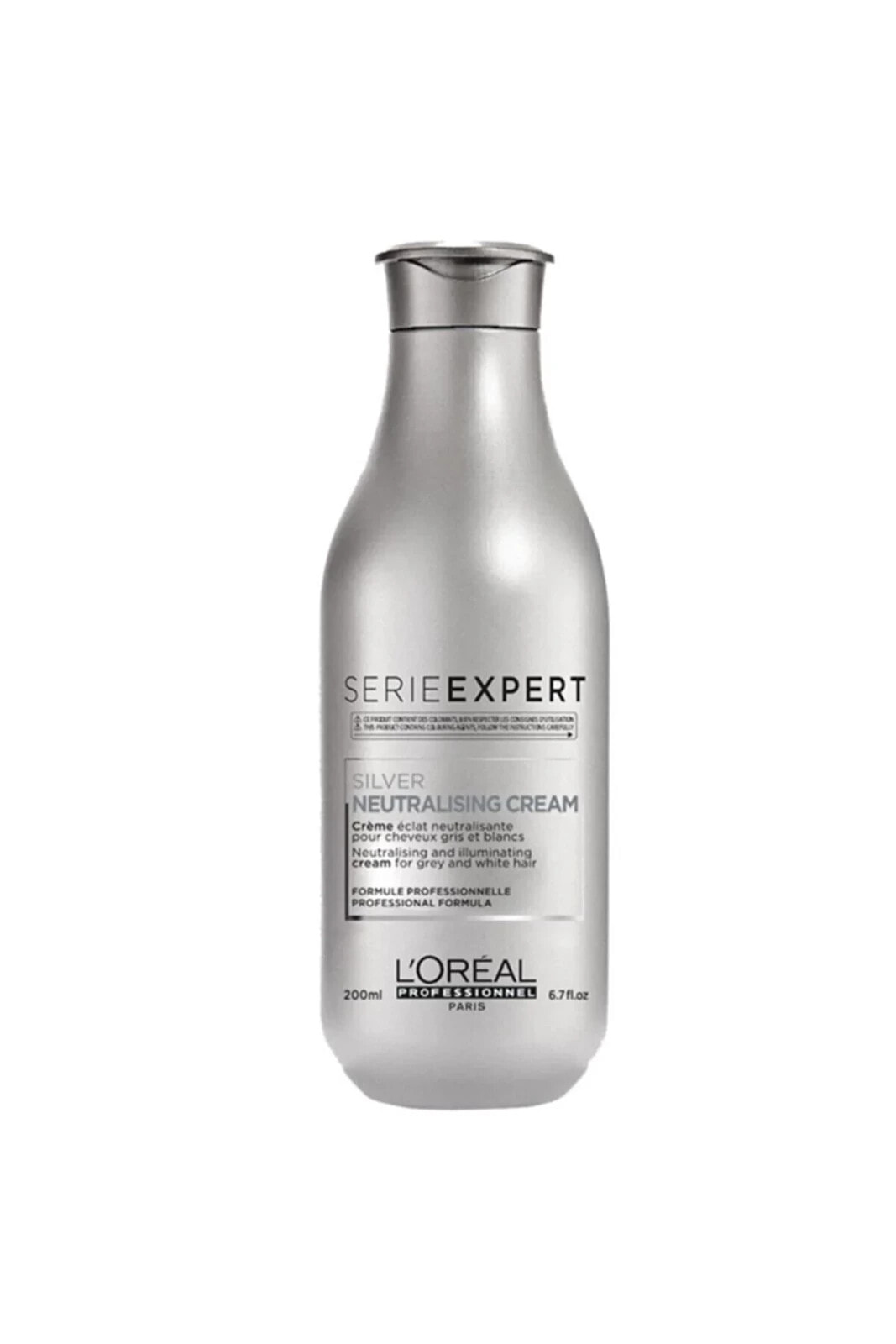 Serie Expert Silver Neutralising Hair Cream For Shiny Gray Hair 200ml