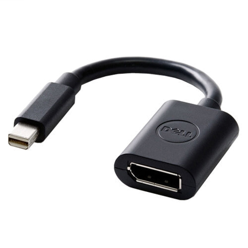 DELL 470-13627 кабельный разъем/переходник 20-pin DisplayPort FM Apple mini-DisplayPort M Черный