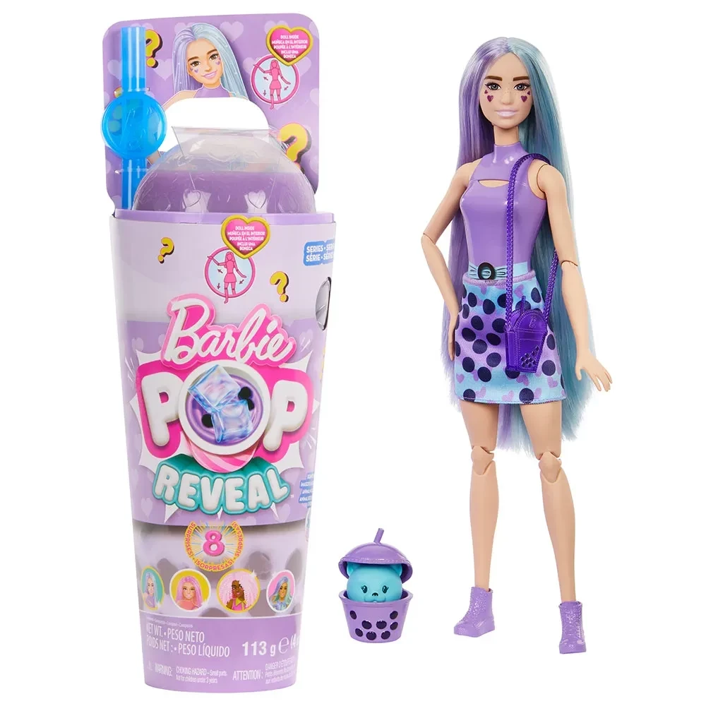 BARBIE Pop Reveal Boba Series Taro Milk doll