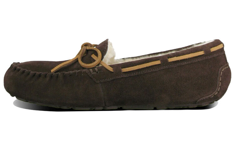 UGG Olsen Slipper 加绒保暖 一脚蹬运动休闲鞋 棕色 / Кроссовки UGG Olsen Slipper 1003390-ESP