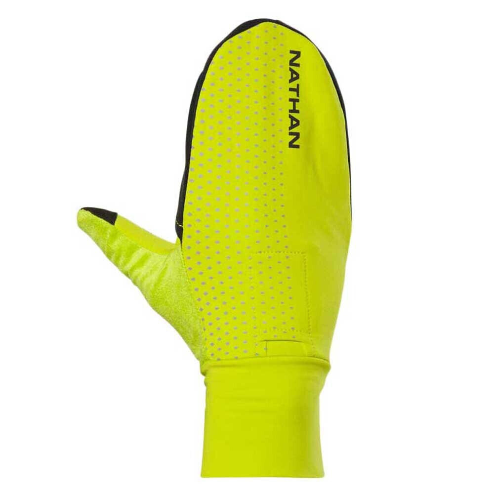 NATHAN HyperNight Reflective Convertible Mitt Gloves