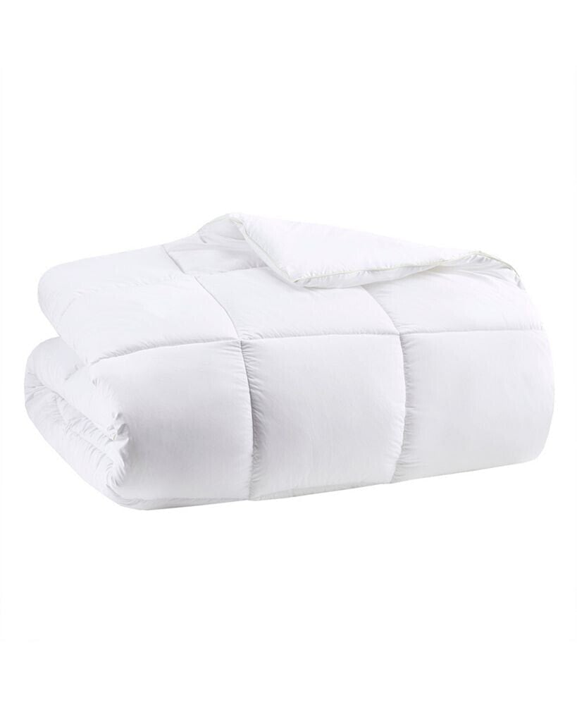 Clean Spaces allergen Barrier Microbial Resistant Down-Alternative Comforter,, Twin