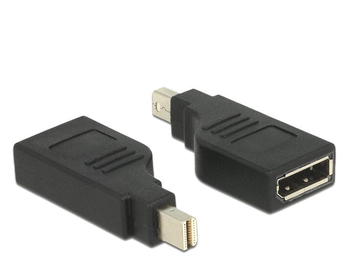 DeLOCK 65626 кабельный разъем/переходник Mini DisplayPort DisplayPort Черный