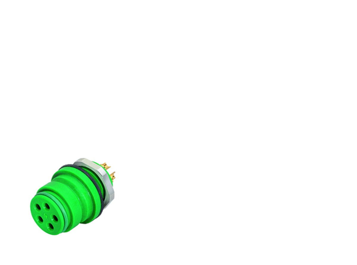 BINDER 99 9116 70 05 коннектор Snap-In Зеленый