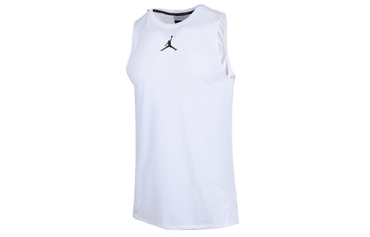 Jordan Air Logo印花透气篮球背心 男款 白色 / Баскетбольная жилетка Jordan Air Logo CZ7851-100