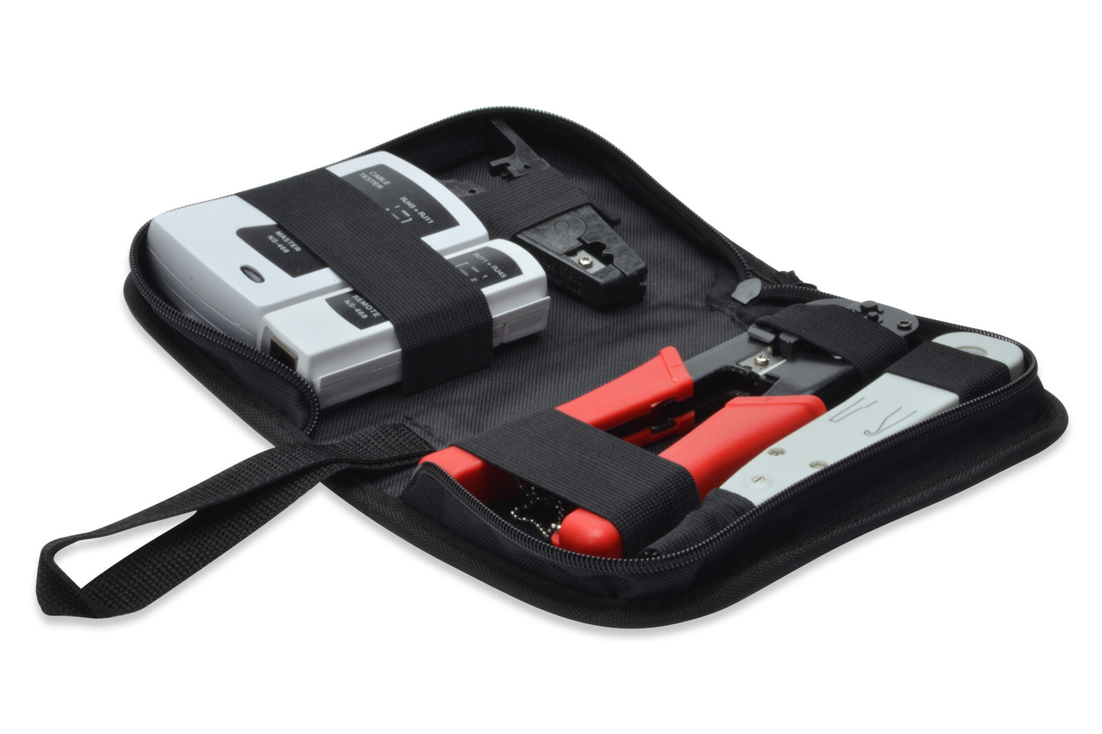 Digitus DN-94022 набор для монтажа кабелей Черный, Серый, Красный