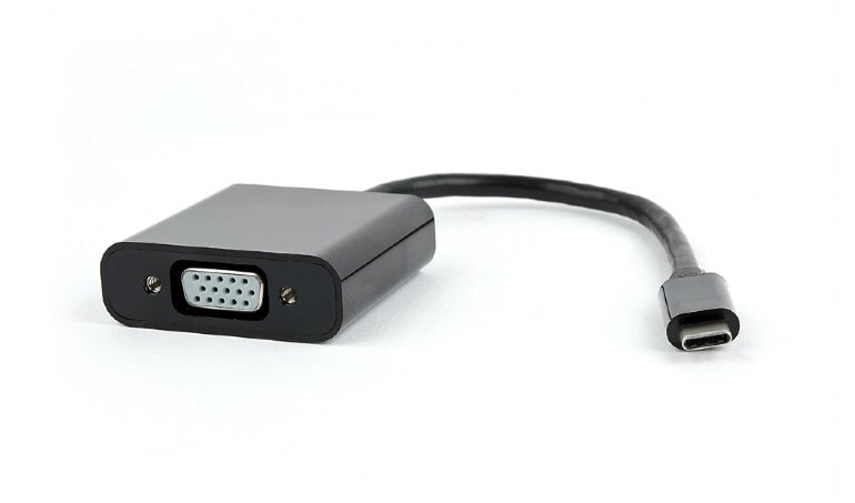 Gembird AB-CM-VGAF-01 USB графический адаптер 1920 x 1080 пикселей Черный