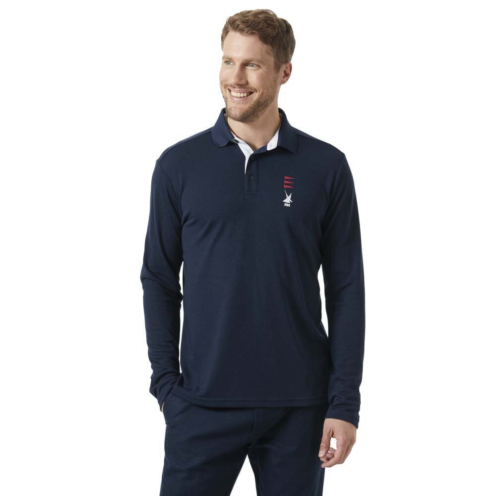 HELLY HANSEN Skagerrak Quikdry Rugger Long Sleeve Polo