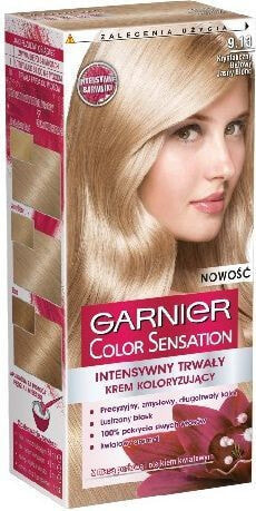 Краска для волос Garnier Color Sensation Krem koloryzujący 9.13 Cristal Blond- Krystaliczny beżowy jasny blond