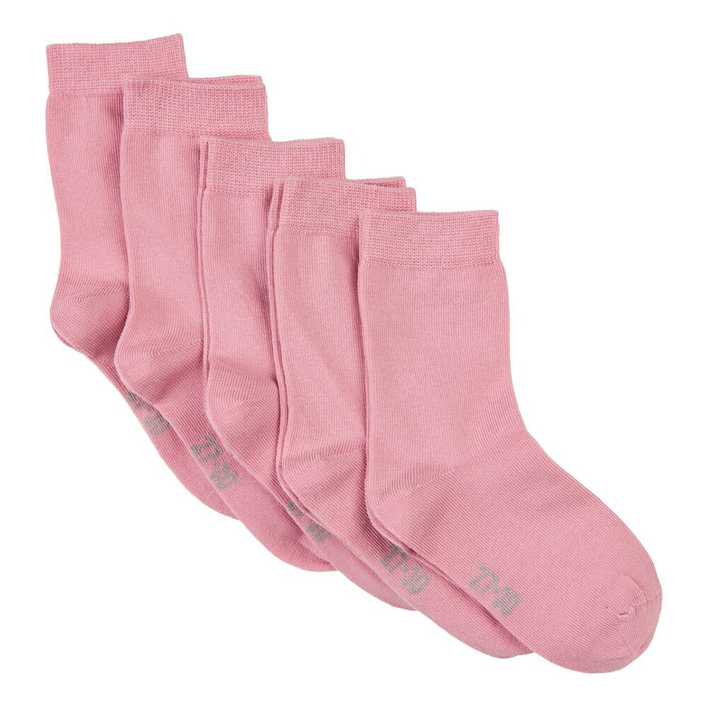 MINYMO Ankle Solid 5 Pack Socks