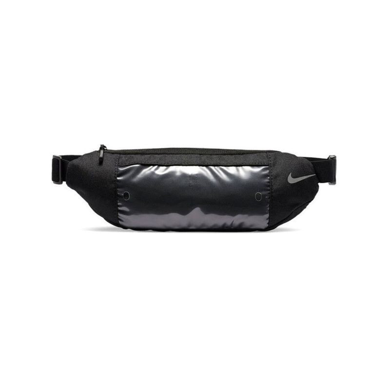 Мужская поясная сумка текстильная черная спортивная Nike Waistpack Bag Running N0002650-082 belt