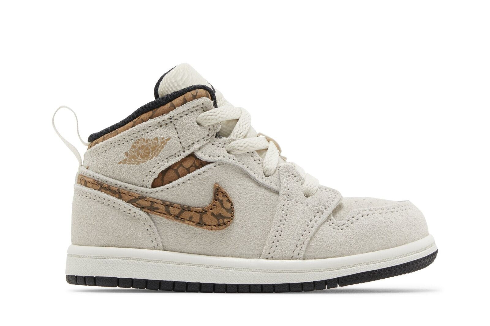 [DZ5371-102] Toddlers Air Jordan RETRO 1 MID SE 'BROWN ELEPHANT (TD)'