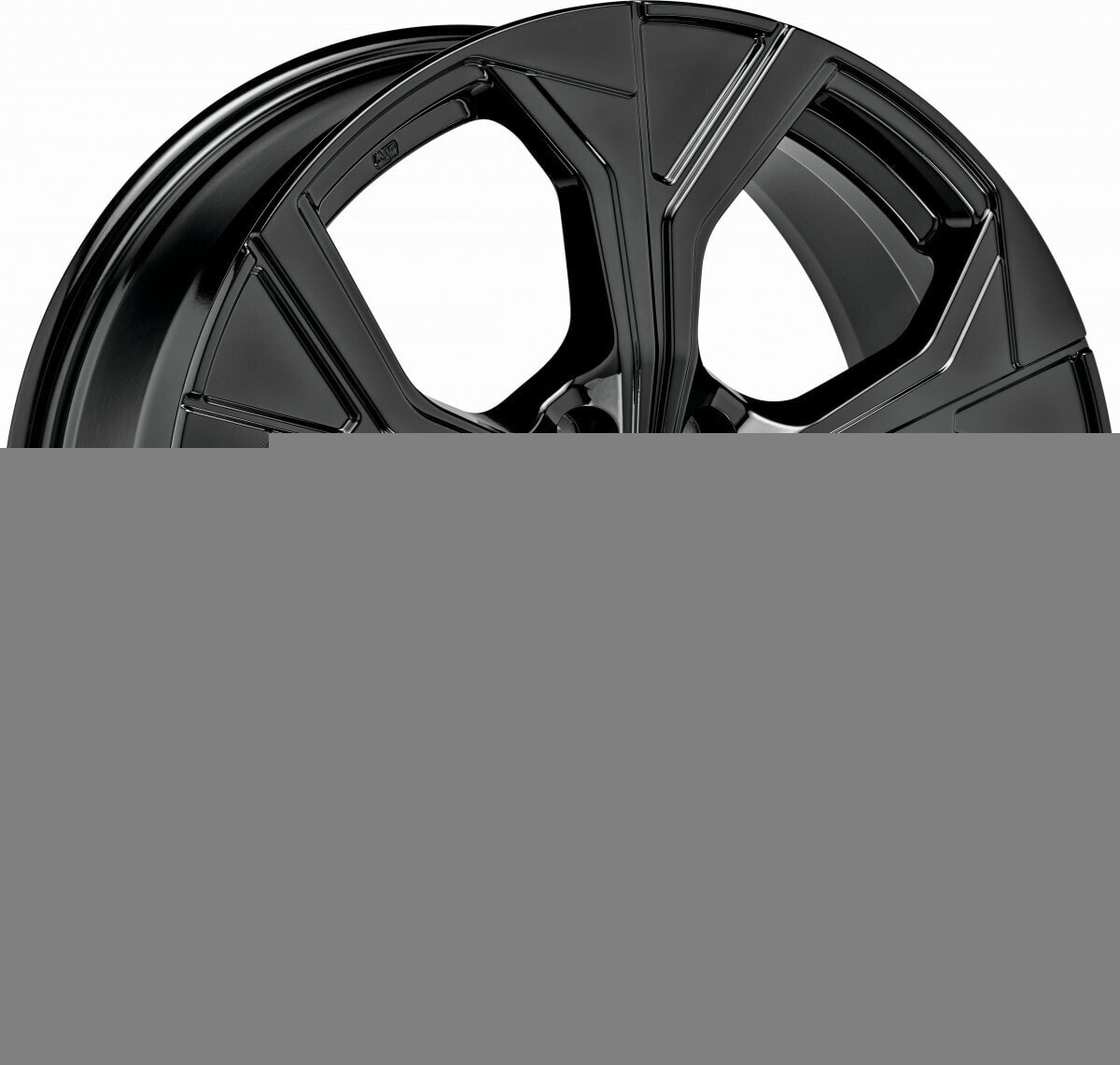 Колесный диск литой MSW MSW 43 gloss black 7.5x18 ET45 - LK5/108 ML63.4