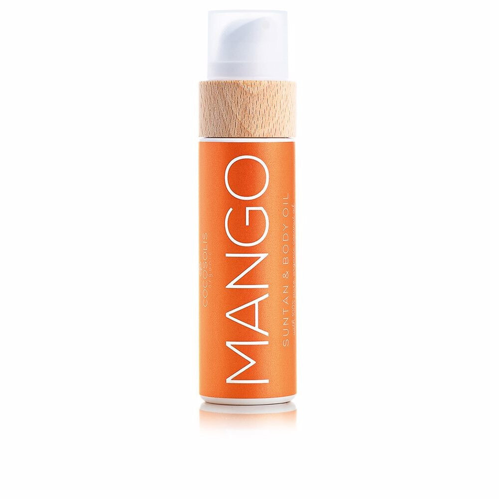 COCOSOLIS Mango Suntan & Body Oil  Био масло для быстрого и насыщенного загара увлажненной и сияющей кожи  110 мл