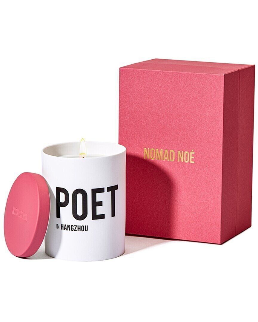 Nomad Noe Poet In Hangzhou - Bamboo & Tuberose Luxury Scented Candle Pink