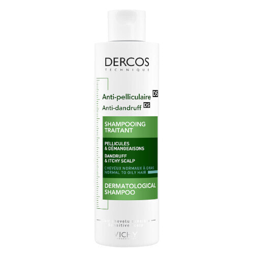 Vichy Dercos Anti-Dandruff Treatment Shampoo Шампунь против перхоти для нормальных и жирных волос 200 мл