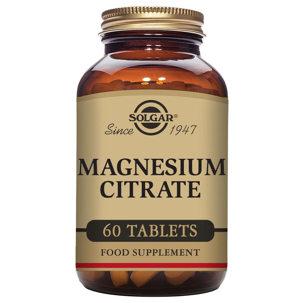 SOLGAR Magnesium Citrate 60 Units