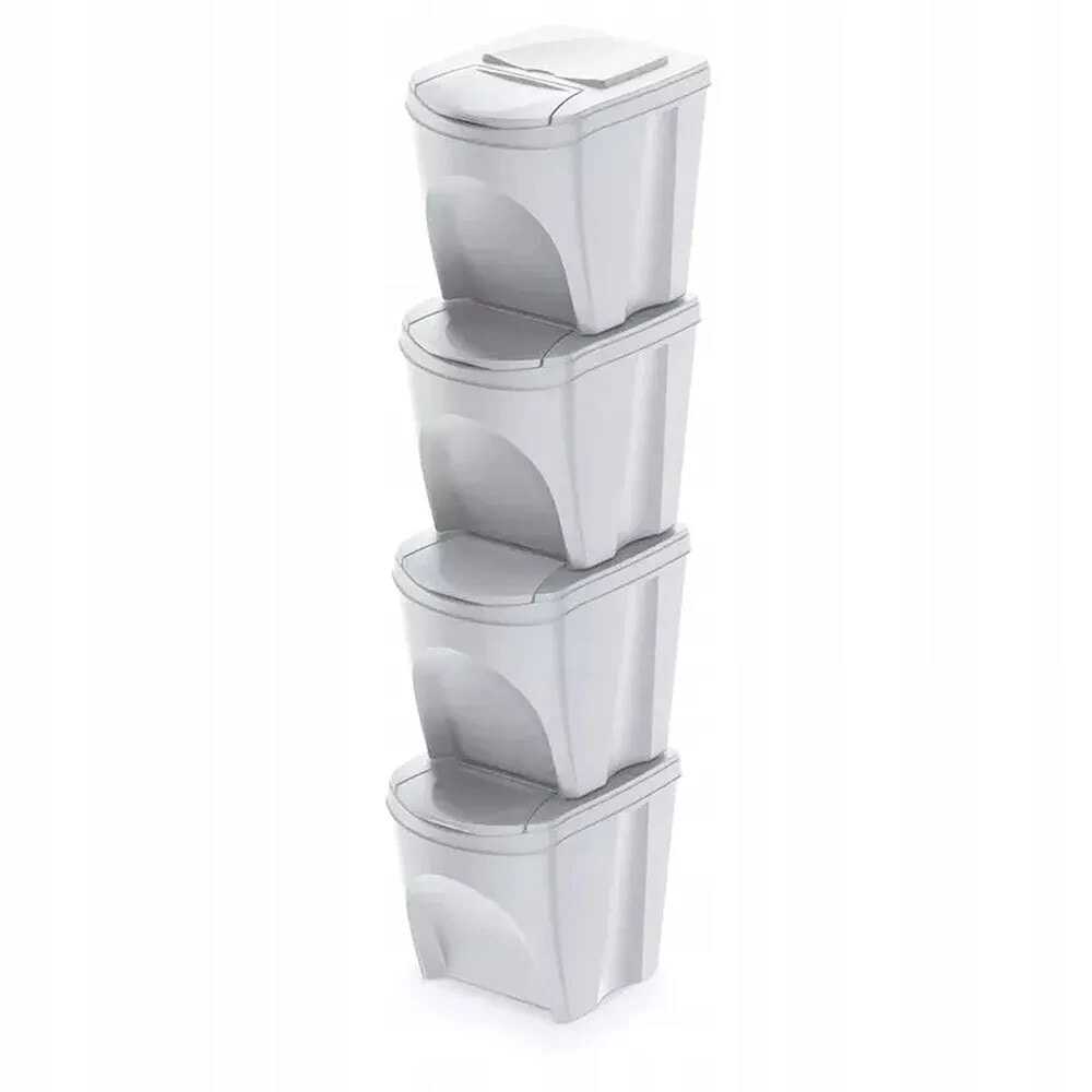 KEDEN SORTIBOX set of 4 recycling bins 4x25L