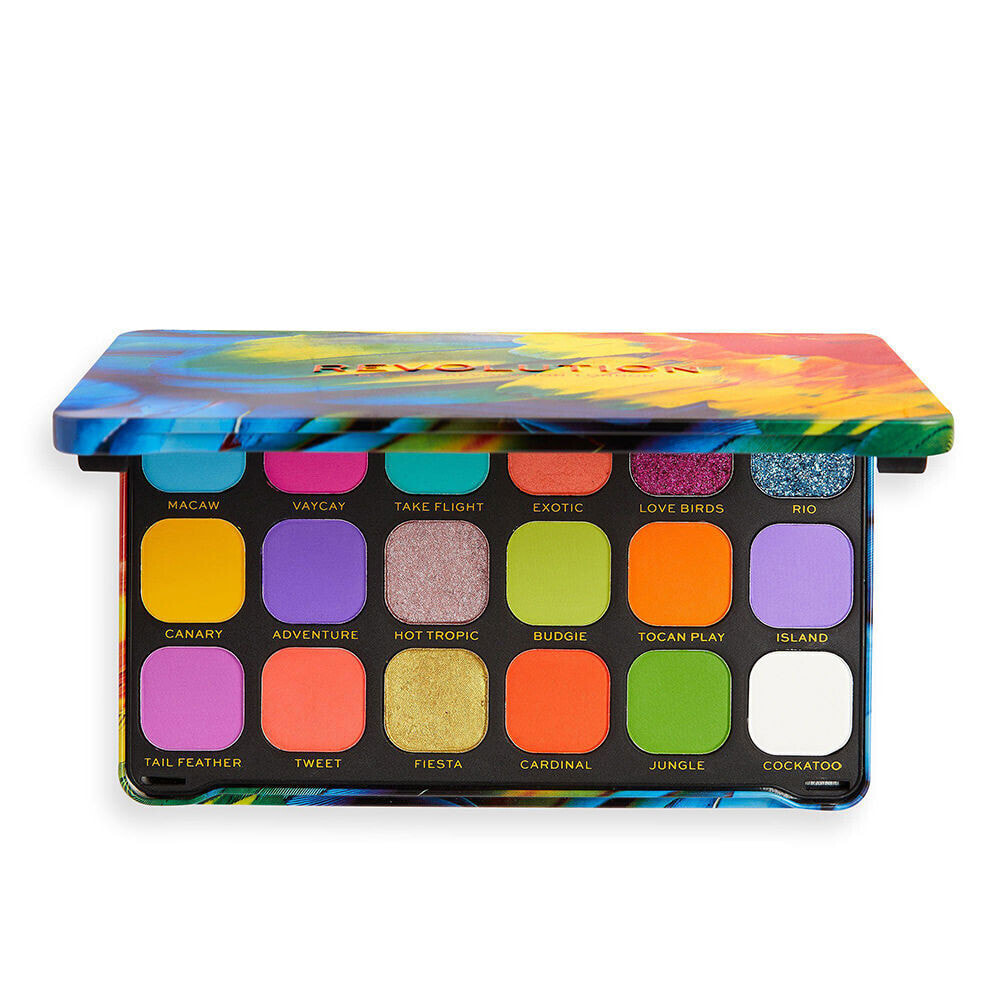 FOREVER FLAWLESS eyeshadow palette #birds of paradise 19,8 gr