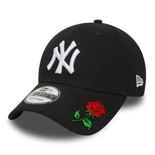 Мужская бейсболка черная бейсбольная с логотипом New Era Czapka z daszkiem New Era 9FORTY New York Yankees Custom WOW - 10531941