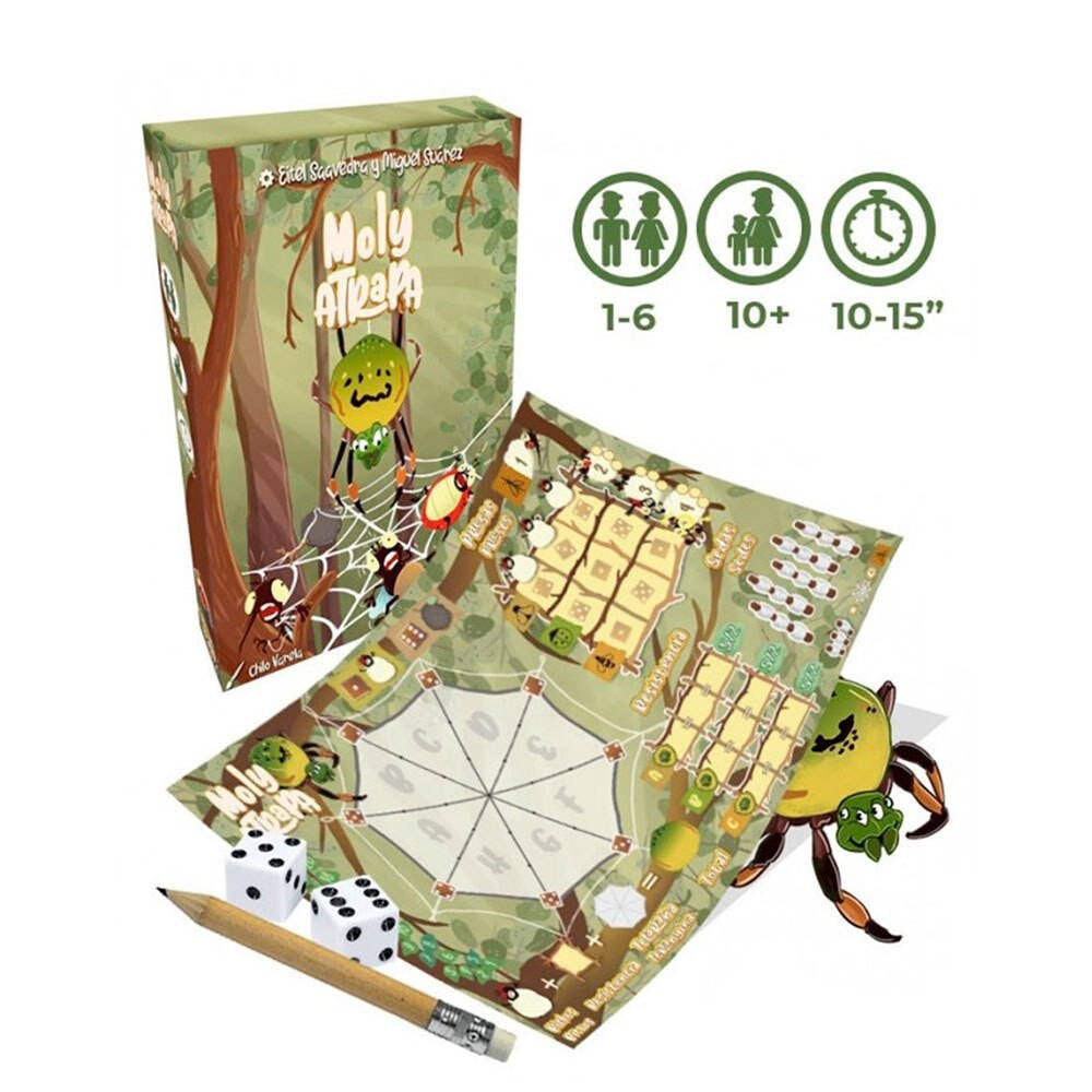 GDM Moly Atrapa Spanish Board Game