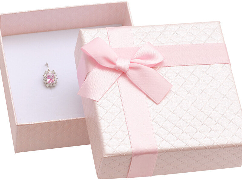 Pink gift box for jewelry AT-5 / A5