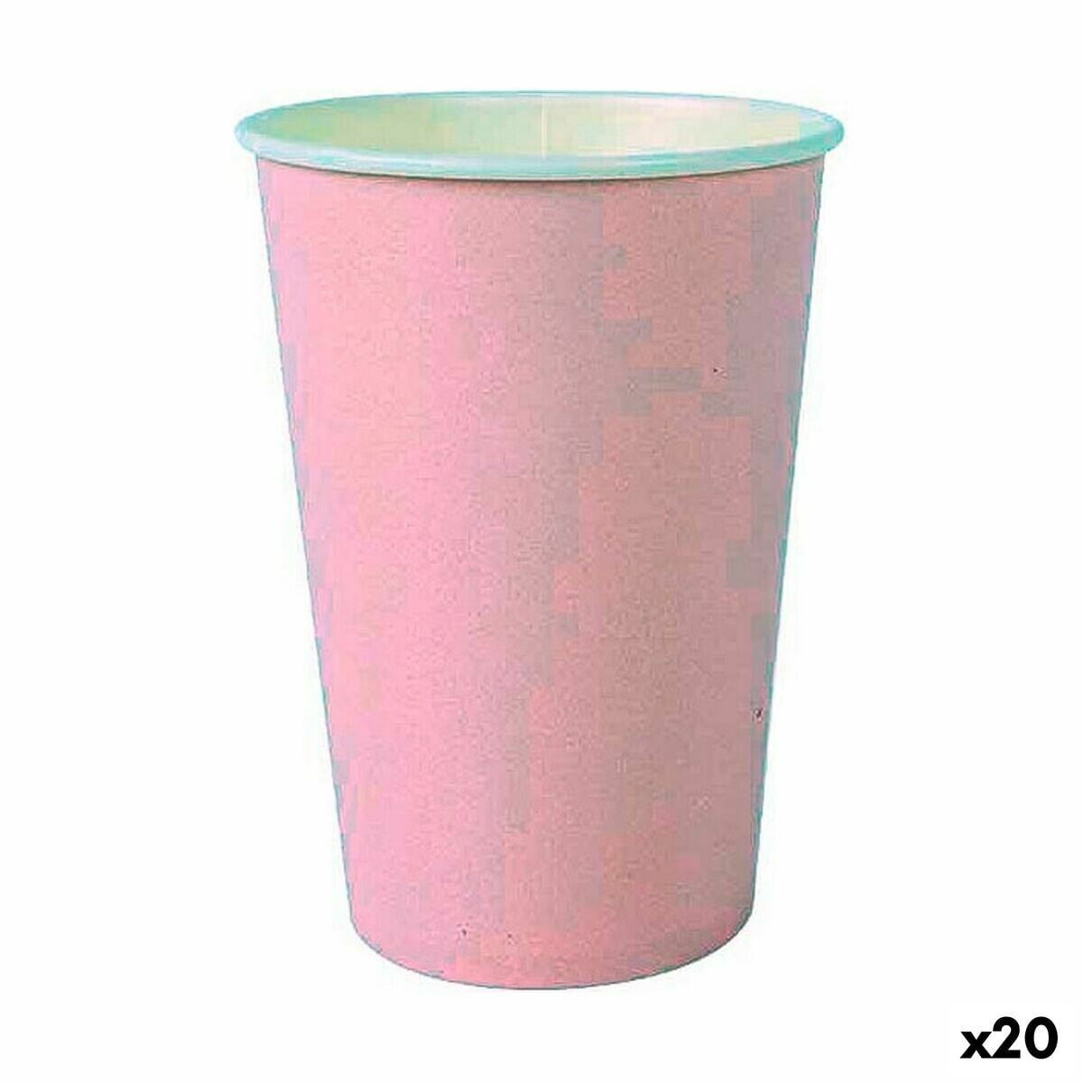 Набор стаканов Algon Одноразовые Картон Розовый 20 Предметы 220 ml (20 штук)