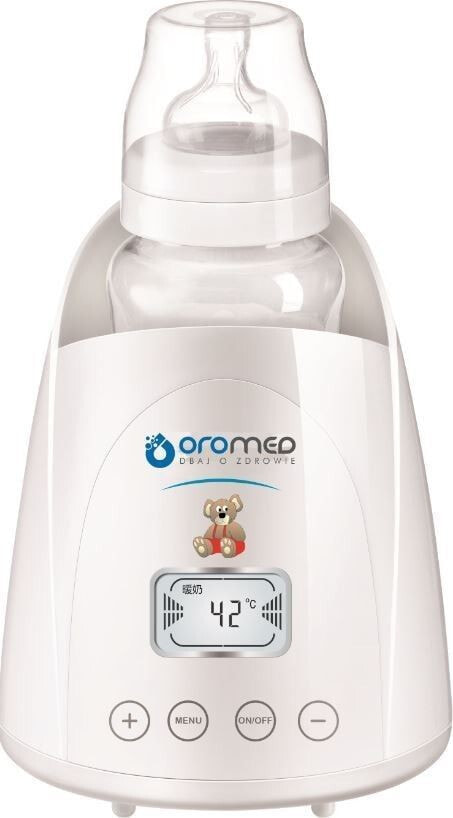 Электрический цифровой паровой подогреватель-стерилизатор для детских бутылочек 2 в 1 - Oromed - вмещает 1 бутылочку