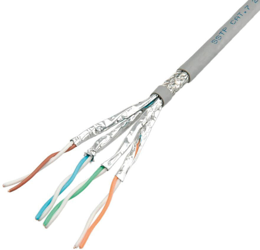 Value 21.99.0892 сетевой кабель 300 m Cat6 S/FTP (S-STP) Серый