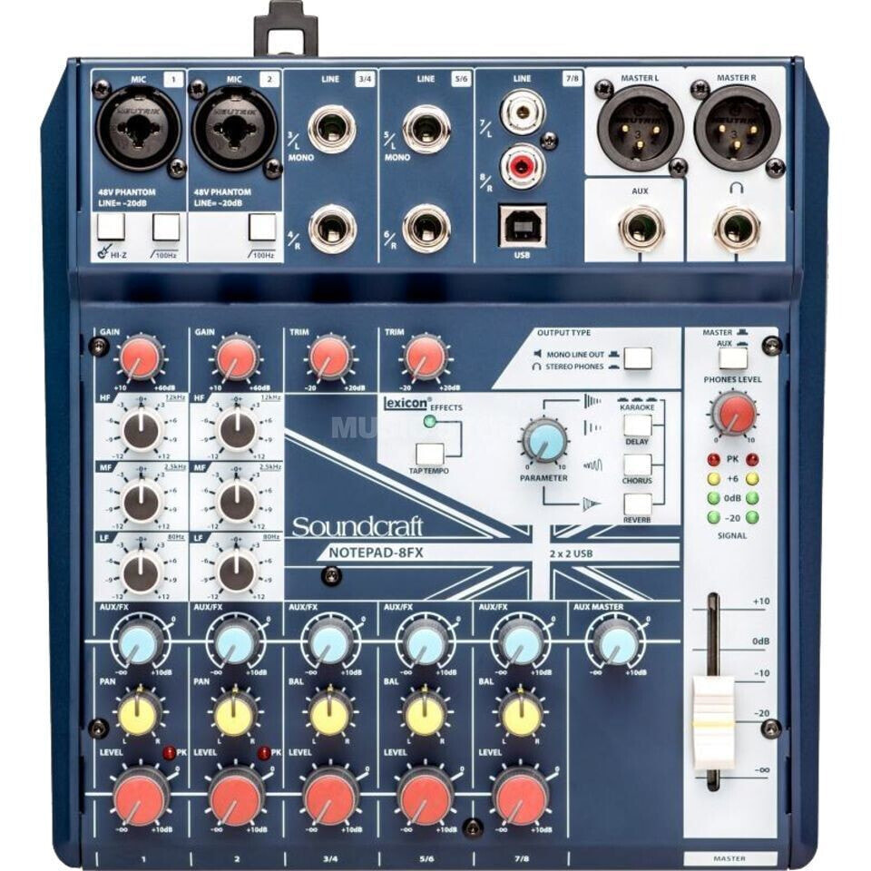 Soundcraft Notepad 8FX