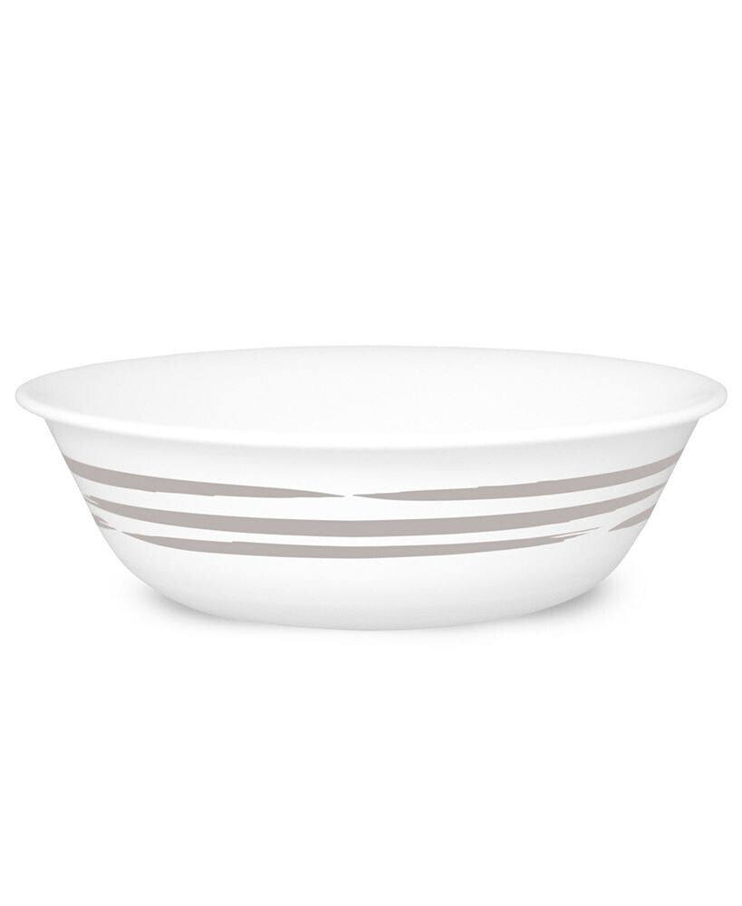 Corelle brushed Silver-Tone Soup or Cereal Bowl