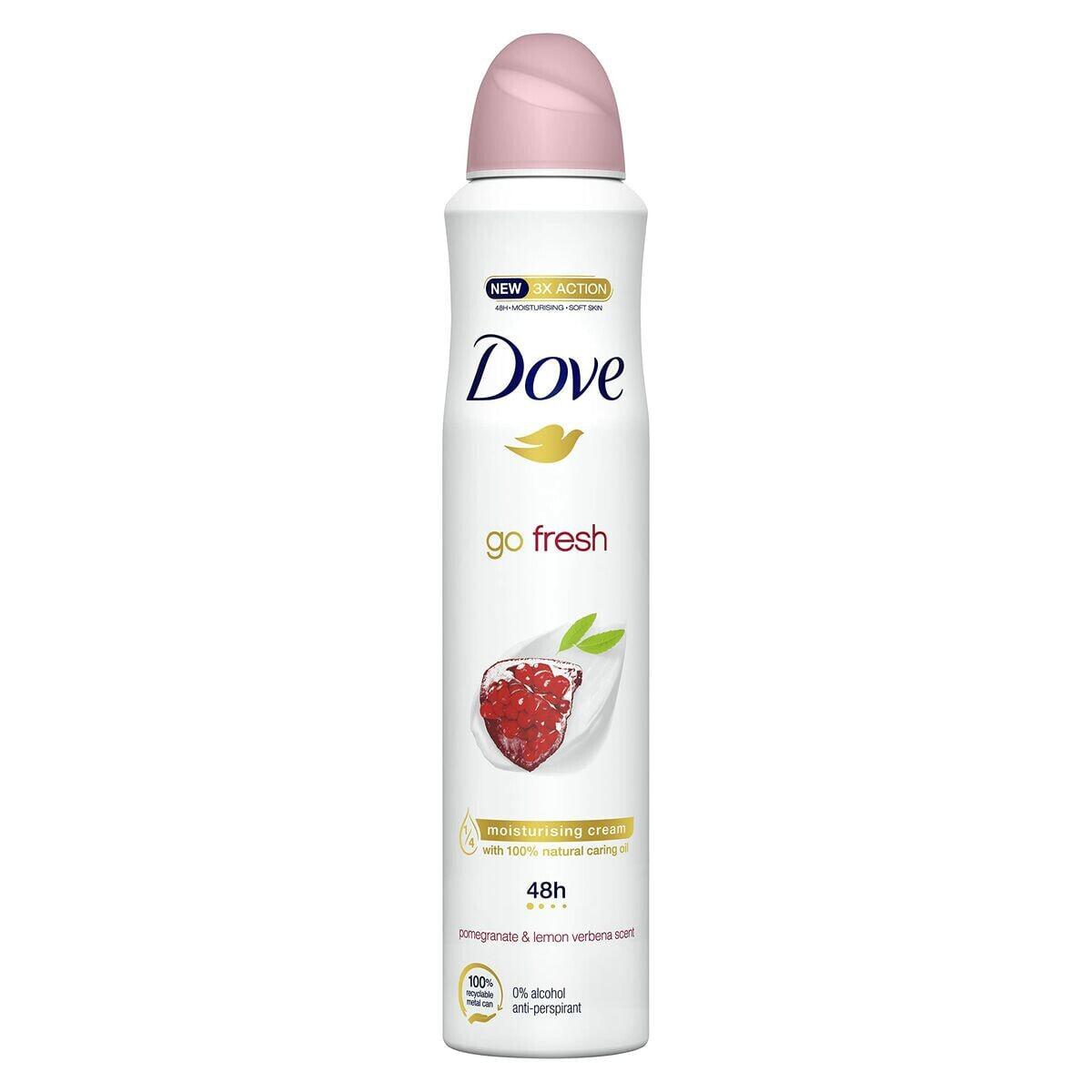 Дезодорант-спрей Dove Go Fresh Гранат Лимонный 200 ml