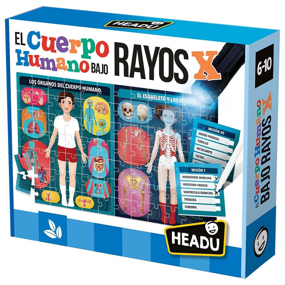 HEADU Educational Children´S Game The Human Body Under X -Rays