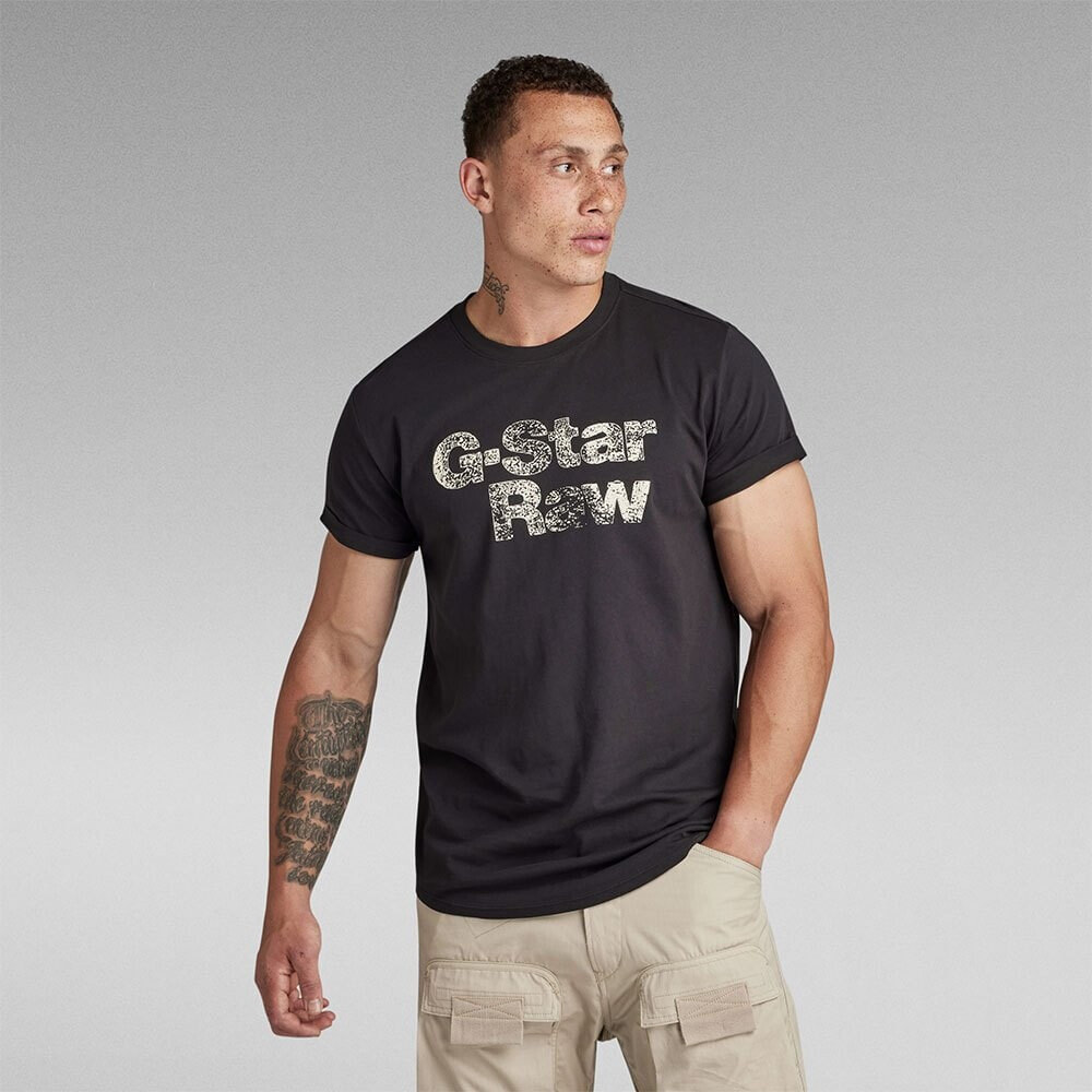 G-STAR Painted Lash Short Sleeve T-Shirt