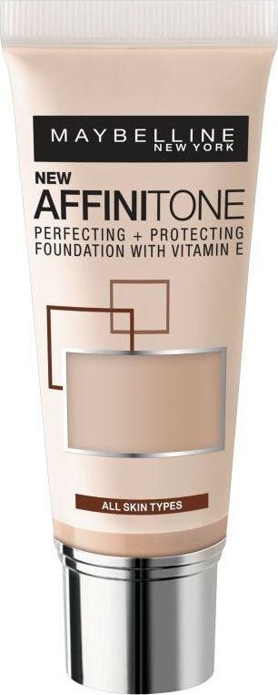 Maybelline Affinitone Perfecting Protecting Foundation Тональный крем с витамином Е для всех типов кожи 30 мл