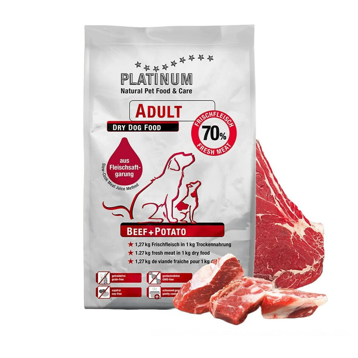 Fodder Platinum 15 kg Adult Veal