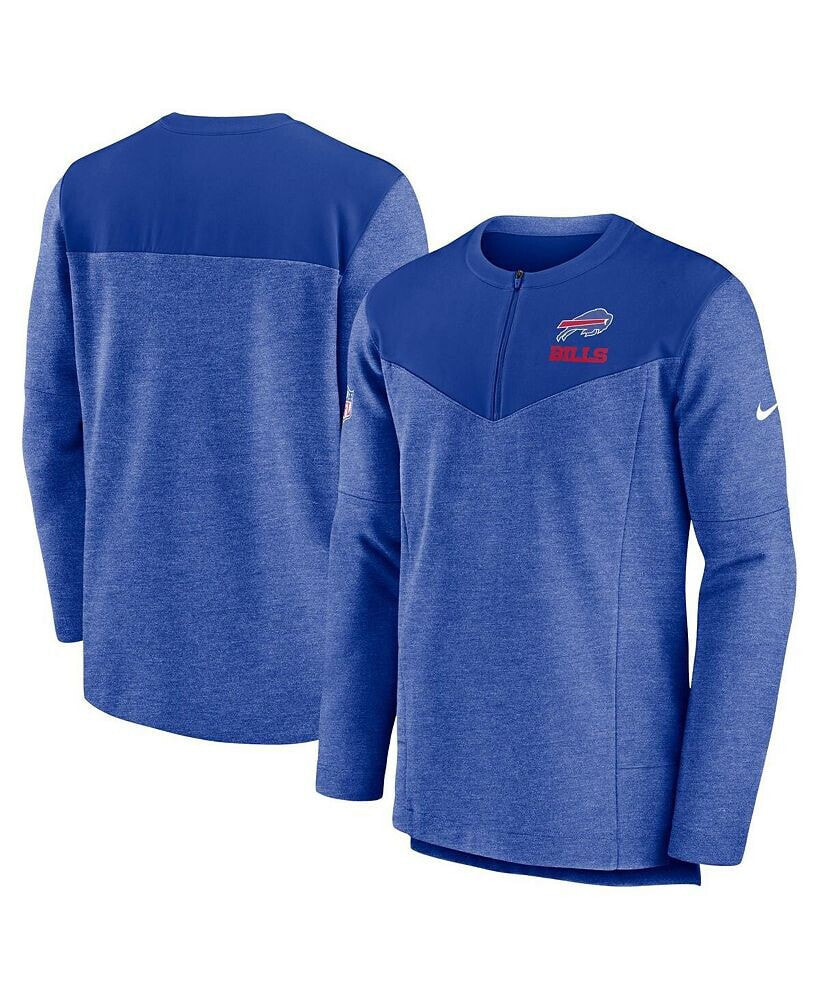 Nike men's Royal Buffalo Bills Sideline Lockup Performance Quarter-zip Jacket