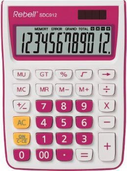 Calculator Rebell SDC 912 PK
