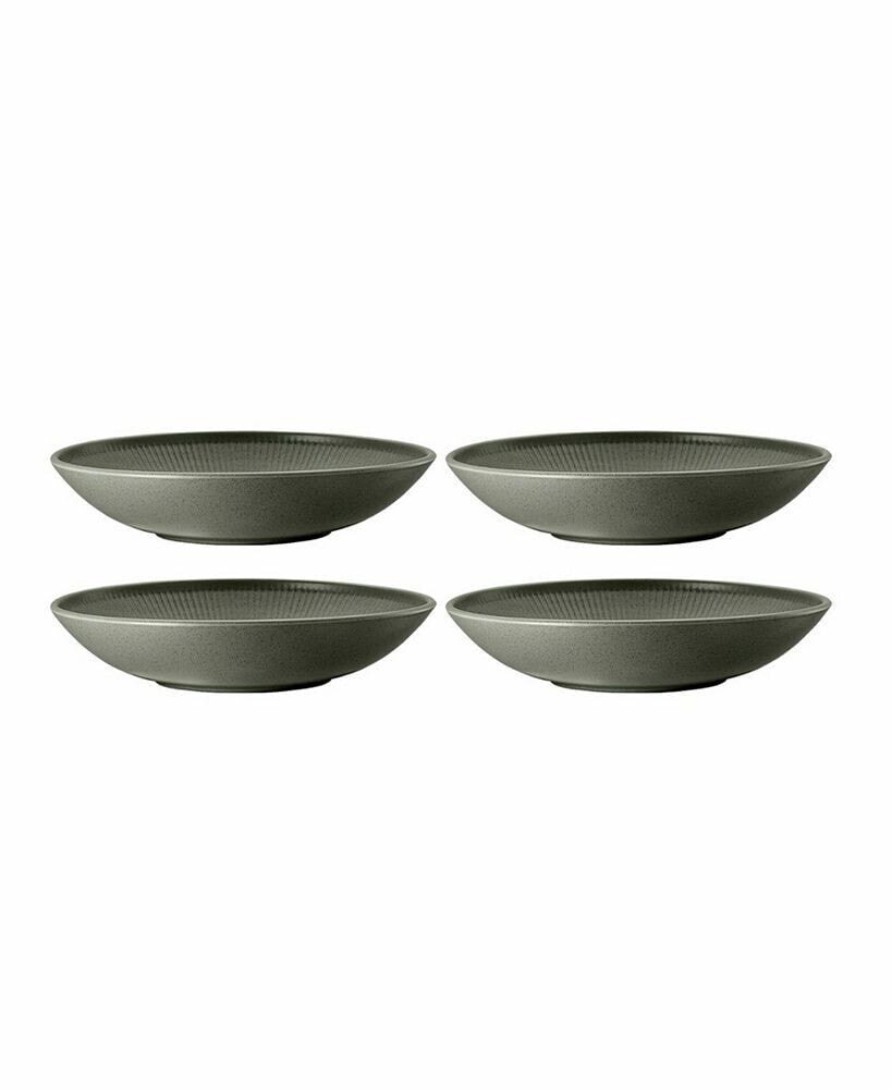 Rosenthal clay Set of 4 Soup Plates, Service for 4